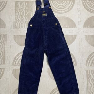 Vintage OshKosh B'gosh Dark Blue Kids Overalls